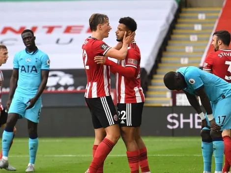 Duro golpe para el Tottenham: Sheffield United lo derrotó por 3-1
