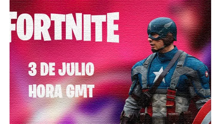 Skin y escudo de Capitán América, estarán disponibles en la tienda de Fortnite
