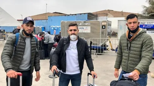 Los uruguayos de la U llegaron el viernes y se hicieron las pruebas.