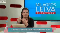 Milagros Leiva trabaja en Willax TV.