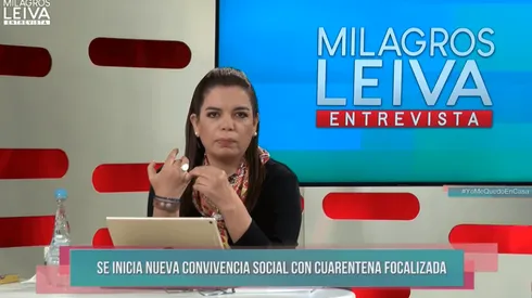 Milagros Leiva trabaja en Willax TV.