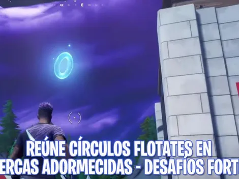Como reunir Círculos Flotantes en Albercas Adormecidas - Desafíos Fortnite