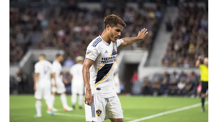 Jonathan dos Santos, en Los Angeles Galaxy (Getty)