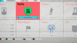 El filtro de cartas especiales por fin llegará en una actulización de FIFA 20