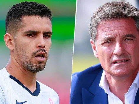 David Cabrera tuvo un cruce con Míchel González