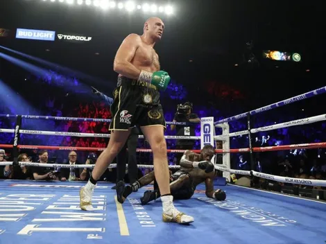 Acusaron a Fury de una ilegalidad contra Wilder