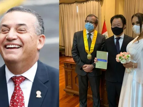 "Tampoco, tampoco": Kenji Fujimori se casó y Daniel Urresti se burló de él