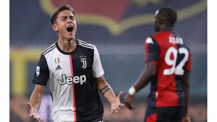 Paulo Dybala, el encargado de abrir la cuenta.