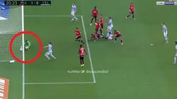 La jugada de la polémica en la que participó Jeison Murillo.