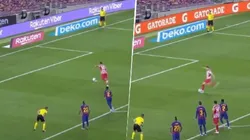 Los dos penales de Atlético de Madrid.