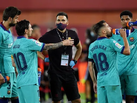 Enamorado de Cristiano Ronaldo: el tuit del ayudante de Setién al que ignoró Messi