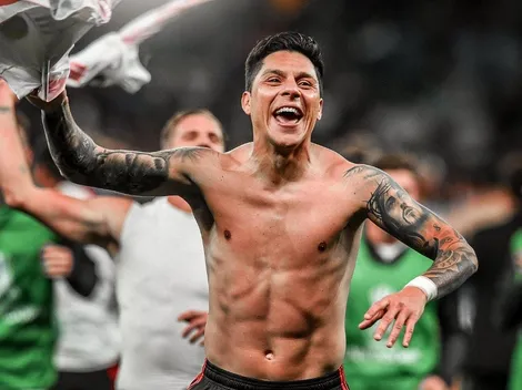 River festejó con un hilo que hace 3 años llegó Enzo Pérez
