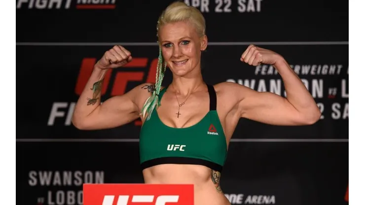 Cindy Dandois, expeleadora de la UFC (Getty Images)