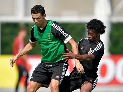 Cristiano Ronaldo se hizo el look de Cuadrado y preguntó: "¿Cómo me queda?"