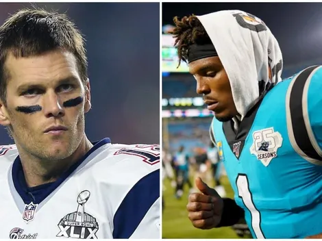 FOTO: la reacción de Tom Brady a la llegada de Cam Newton a New England Patriots