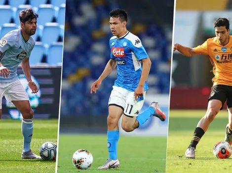 No te lo puedes perder: días y horarios en que jugarán los mexicanos en Europa esta semana