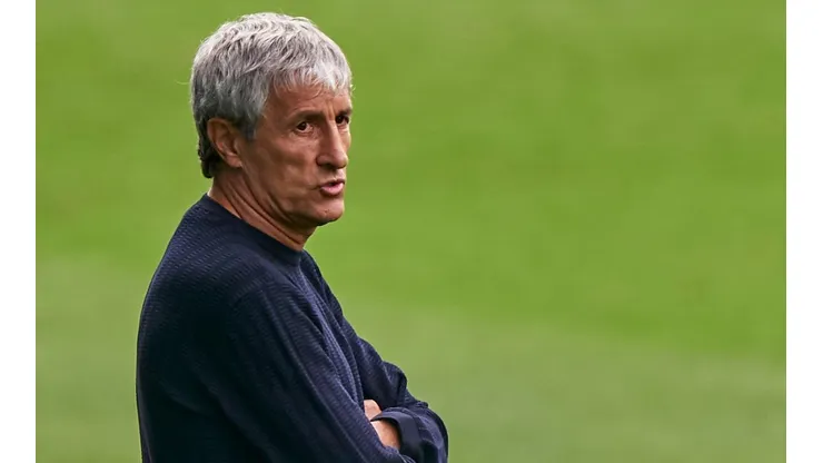 Setién: "Esto es un equipo y tiene que actuar como tal"