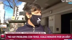 Pergolini sobre Bermúdez contra Tevez: "Es gente grande"