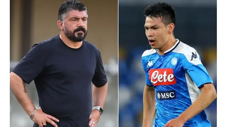 ¿Cambia de parecer? El elogio de Gattuso a Lozano
