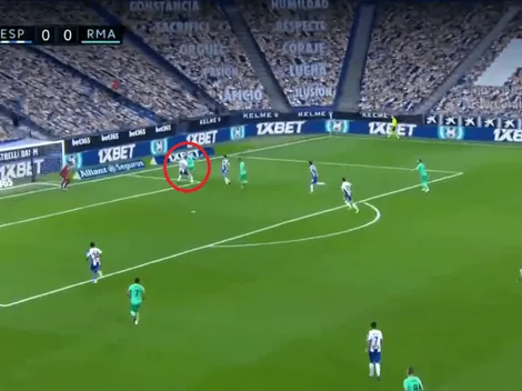 Casemiro aprovechó la asistencia de Benzema para poner el primero del Madrid