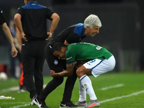 Video: el hermoso festejo de Luis Fernando Muriel con su DT, Gian Piero Gasperini