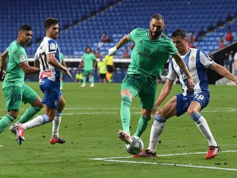 Real Madrid le ganó al Espanyol y recuperó la punta de la Liga Española
