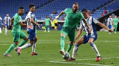 Casemiro, gracias a una asistencia magistral de Benzema, marcó el único gol del partido (Foto: Getty)