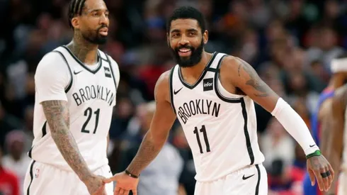 Wilson Chandler y Kyrie Irving (Getty Images)