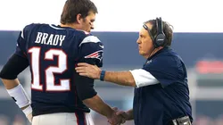 Tom Brady y Bill Belichick (Getty Images)