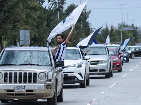 Rayados copa las calles de Monterrey y recibe saludos europeos