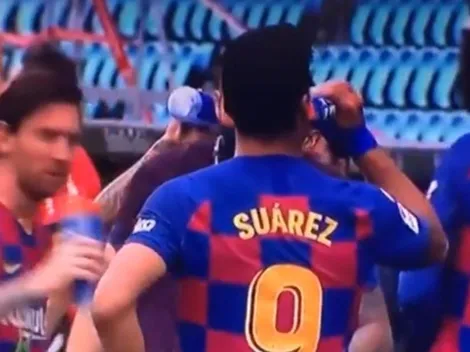 Video: el desplante de Messi al ayudante de Setién en pleno partido