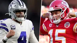 Dak Prescott y Prescott Mahomes (Getty Images)