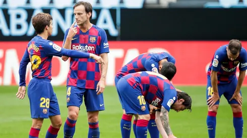Los jugadores Culés habrían criticado algunas decisiones tomadas por Setién una vez finalizado el partido (Foto: Getty)