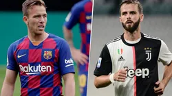 Pjanić y Arthur protagonizarían uno de los trueques más destacados del marcado (Fotos: Getty)