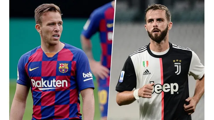 Pjanić y Arthur protagonizarían uno de los trueques más destacados del marcado (Fotos: Getty)