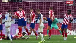 Insólito penal de Koke.