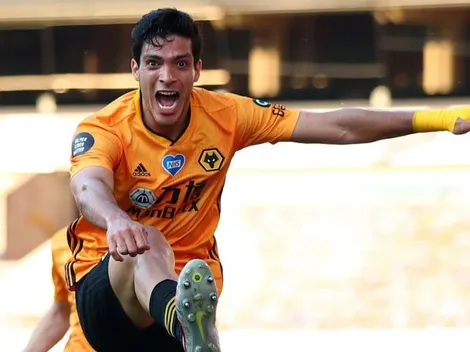 Raúl Jiménez y su reacción tras volver a ganar con Wolves