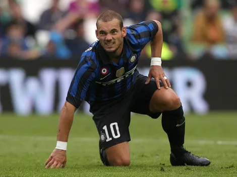 Sneijder: "Fui a una fiesta con y al día siguiente jugué la Champions"