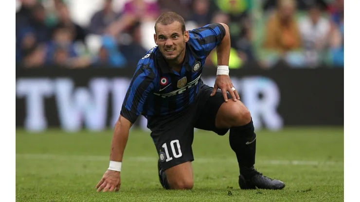 Sneijder: "Fui a una fiesta con y al día siguiente jugué la Champions"
