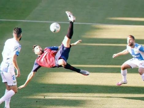 Olor a Puskas: Enric Gallego y una chilena espectacular para que delire Osasuna