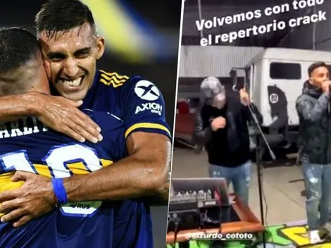 Justo en la nostalgia: el videazo de Tevez que subió Wanchope a Instagram