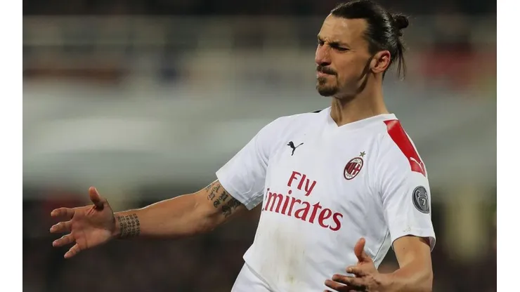 Zlatan Ibrahimovic, delantero de Milan.