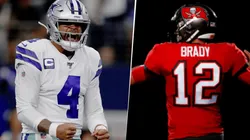 Prescott y Brady (Getty Images)