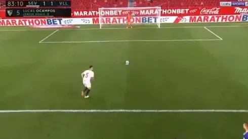El penal ejecutado por Lucas Ocampos.