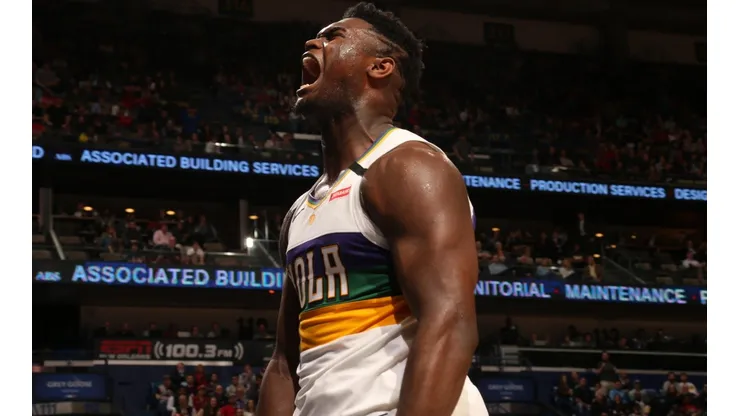 Zion Williamson, de New Orleans Pelicans (Getty)