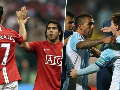 Messi y Cristiano juntos: el equipo que quiere Tevez para su despedida