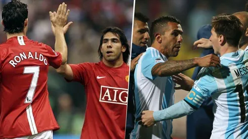 Messi y Cristiano juntos: el equipo que quiere Tevez para su despedida