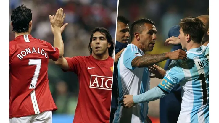 Messi y Cristiano juntos: el equipo que quiere Tevez para su despedida