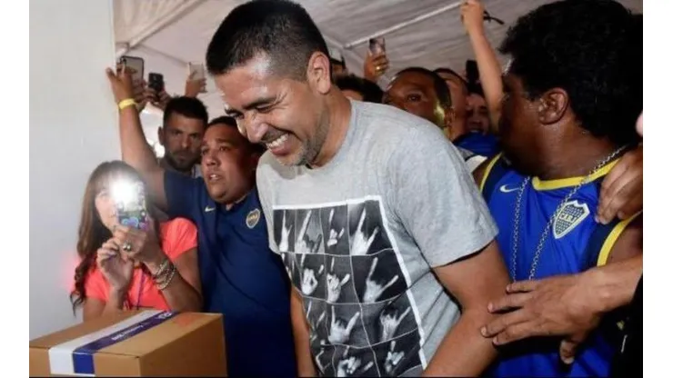 Juan Román Riquelme, máximo ídolo de Boca.