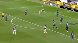 Video: Cristiano Ronaldo tiró una chilena pero no le salió nada bien